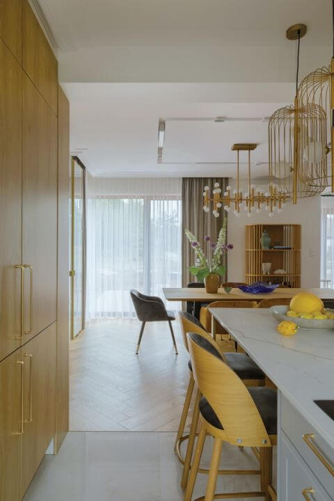 aranżacja nowoczesnej kuchni