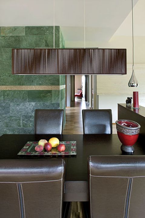 Parterowa willa niedaleko Poznania. Nowoczesny dom otoczony łąką