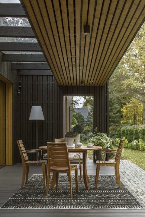 nowoczesny taras inspiracje