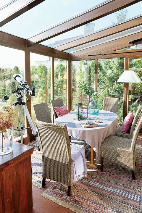 taras w stylu francuskim