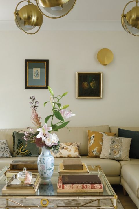 salon w stylu nowojorskim