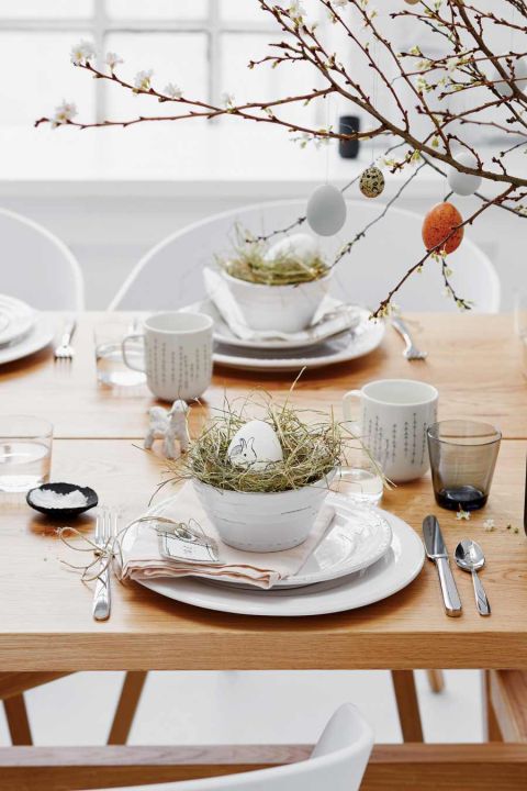 ozdoby wielkanocne gniazdka