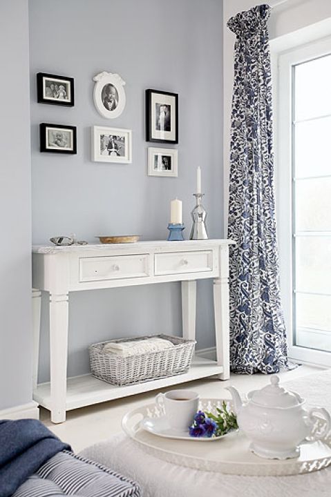 W tej aranżacji wnętrz znalazła połączenie amerykańska elegancja, angielska przytulność i skandynawska prostota.