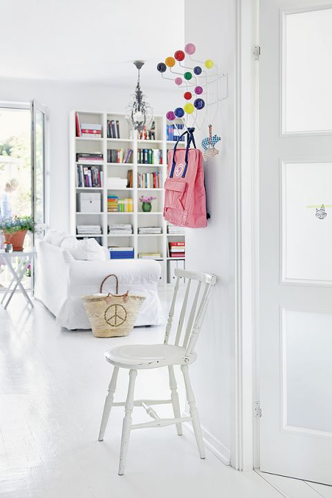 Białe mieszkanie w Warszawie