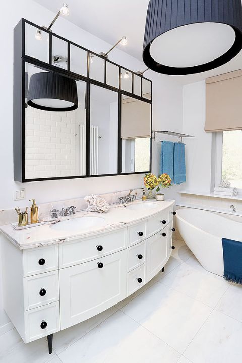 Właścicielka tej willi, pani Wioletta, jest osobą mocno zapracowaną, dlatego chciała, aby dom był do