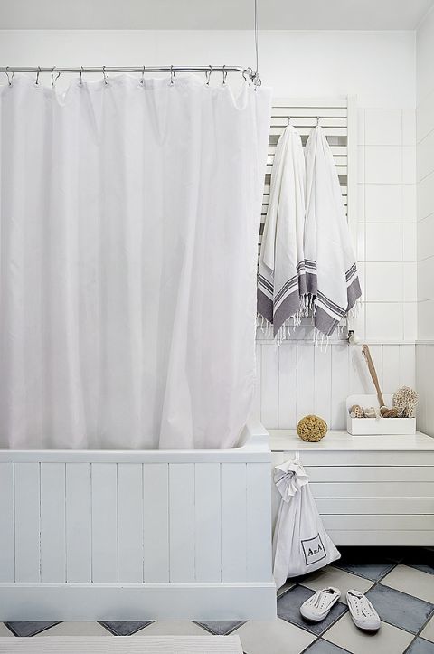 skandynawski wystrój łazienki