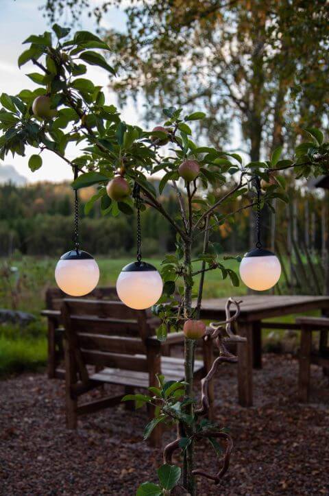 lampy ogrodowe ze szkła