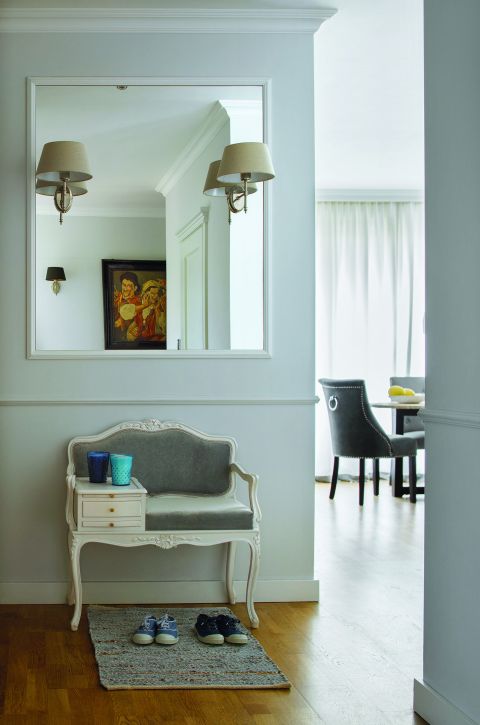 Wystrój wnętrza jak w starej kamienicy