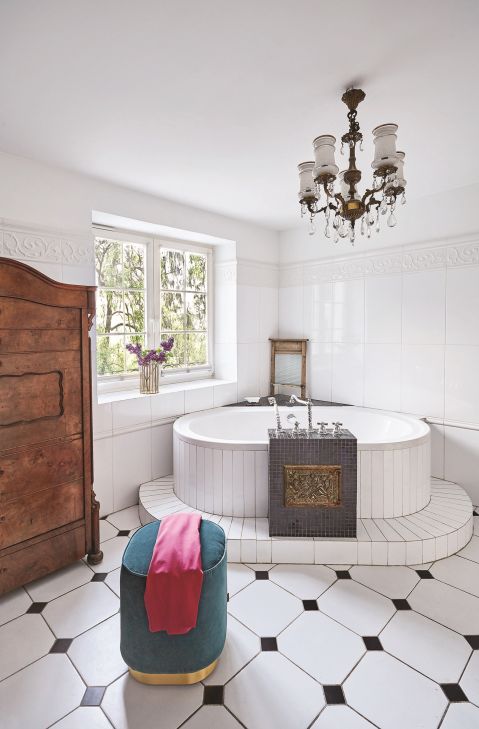 Eklektyczny styl w domu Odety Moro