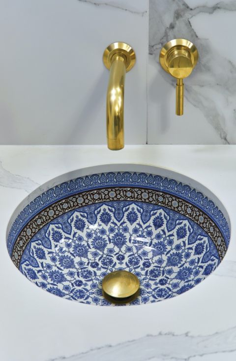 umywalka w stylu marokańskim