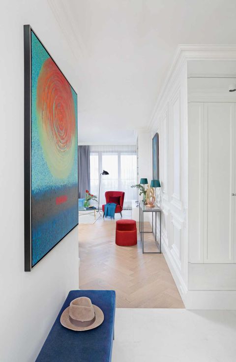 To była mała rewolucja – Agnieszka i Jacek odkryli, że można mieć mniej rzeczy, mieszkać bardziej nowocześnie i kolorowo.