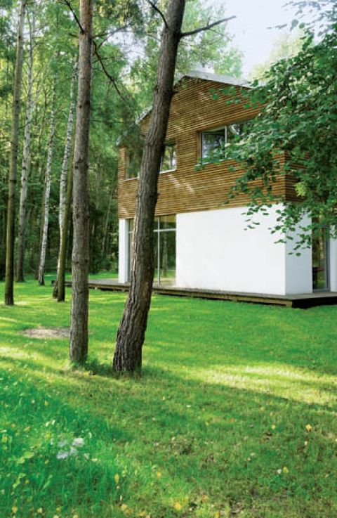 Dom zaprojektowała Małgorzata Sadowska-Sobczyk.