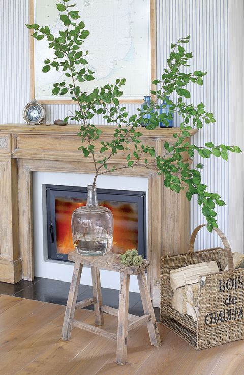 styl skandynawski z marynistycznymi dodatkami