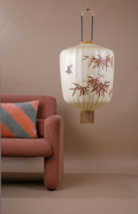 tradycyjna lampa wisząca lampion