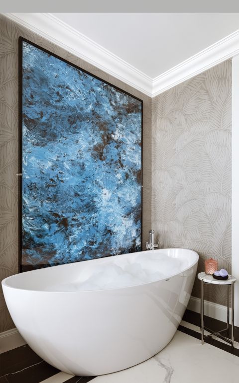 łazienka w stylu nowojorskim