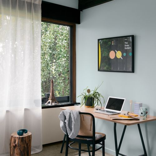 ściany w pokoju młodzieżowym