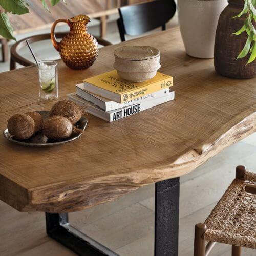 drewniane meble do jadalni