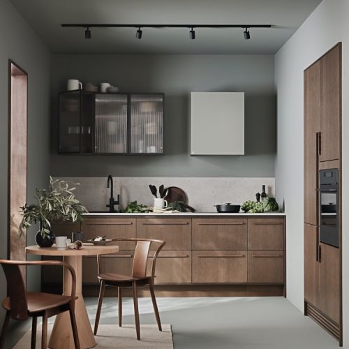 Kuchnia bez górnych szafek