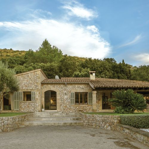 letni dom projektantki wnętrz Magdy Bannatyne na majorce