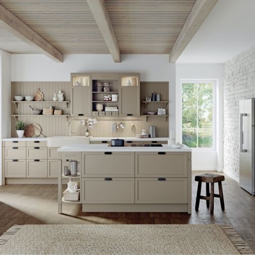 kuchnia biało kaszmirowa