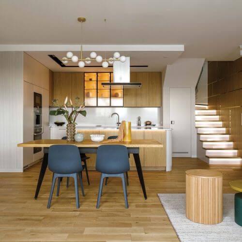 Dwupoziomowy apartament w Piastowie dla dużej rodziny