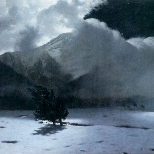 Stanisław Witkiewicz, śnieg - na obrazach