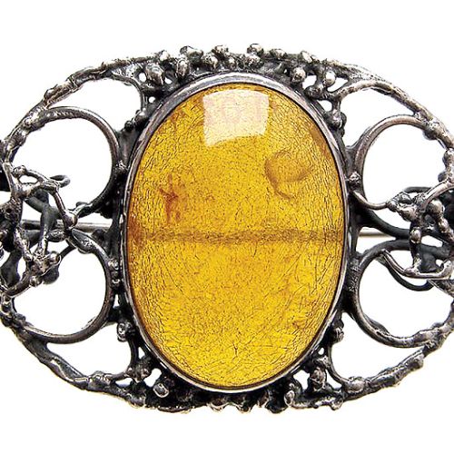 1973 r., Muzeum Zamkowe w Malborku. Bursztyn