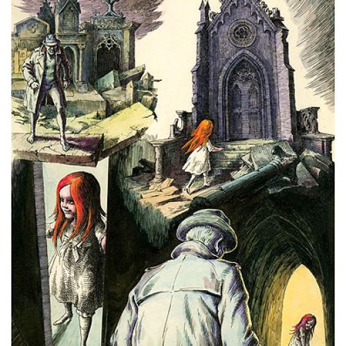 1982 r. własność prywatna. Przy sztalugach i na scenie