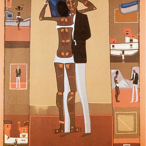 1997, Jerzy Nowosielski, Desa Unicum, aukcja z dnia 18.12.2008, nr kat. 08