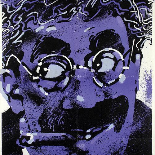 20 lat DKF Kinematograf (Graucho Marx) , 1990 r., Galeria Plakatu Polskiego w BUW