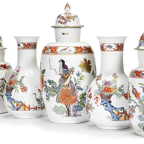 5 waz, Miśnia, Augustus Rex, 1734 r.