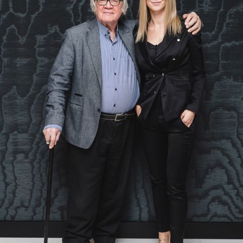 Józef Wilkoń z Iwoną Staroszczyk (2019) - fot. Tomasz Kowalski