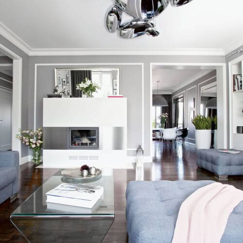 Pastele z pazurkiem - apartament w Warszawie