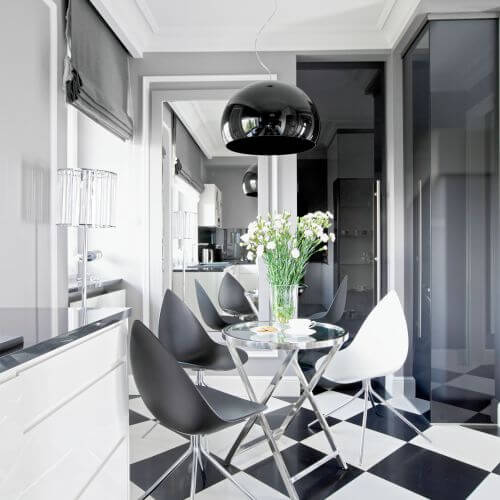 Pastele z pazurkiem - apartament w Warszawie