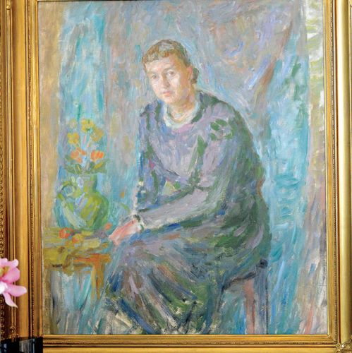 Jan Sokołowski Portret Marii Szulczewskiej , 1934 r.