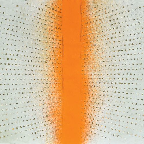 Z cyklu Wnętrza , gwasz na papierze, lata 70.