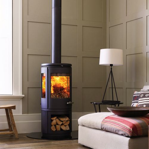 SERIA 7393, duża szyba i ekskluzywny wygląd, piec zaprojektowany przez Monicę Ritterband, MORSØ, morso.pl