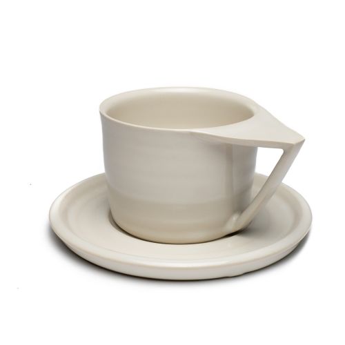 Filiżanka do cappuccino ze spodeczkiem, MANOceramics, Pakamera.pl