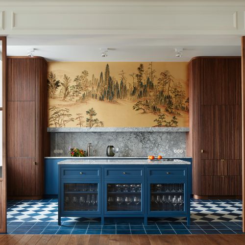 drewniana kuchnia aranżacje zdjęcia