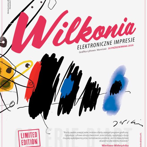 Elektroniczne Impresje Wilkonia – wystawa grafiki cyfrowej Józefa Wilkonia w Limited Edition