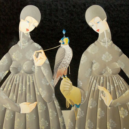 Venatio II , 2013 r. Urszula Tekieli i jej tajemnicze damy