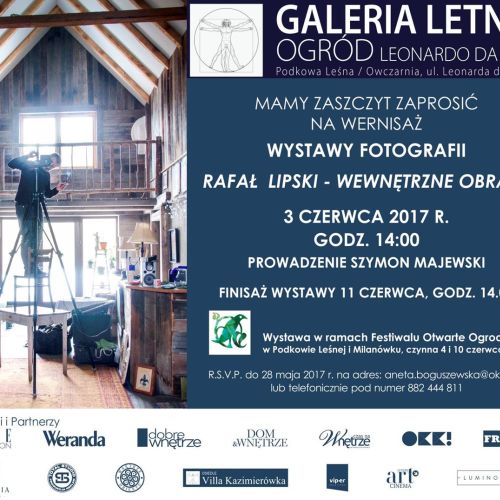 Wernisaż Wystawy Fotografii Rafał Lipski – Wewnętrzne Obrazy