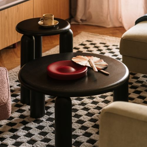 nowoczesne mieszkanie w odważnych kolorach z nutą retro