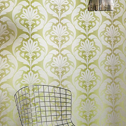 Adamaszkowa tapeta Delaunay. Angielska esencja