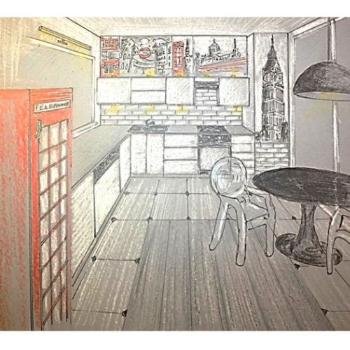 Agnieszka Sidor brała udzał w kursie projektowania wnętrz w Krakowie.