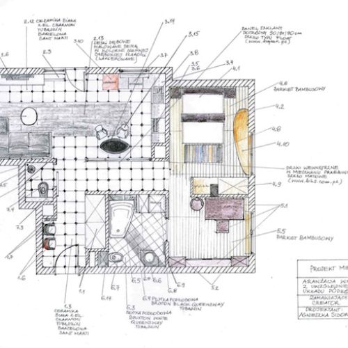 Agnieszka Sidor brała udzał w kursie projektowania wnętrz w Krakowie.