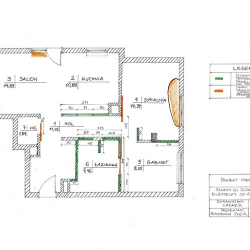 Agnieszka Sidor brała udzał w kursie projektowania wnętrz w Krakowie.