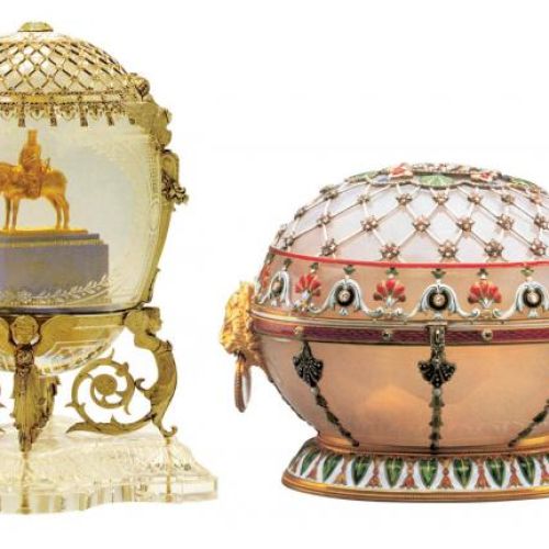 Aleksander II na koniu , 1919 r. Renesansowe jajko , prezent Marii Fiodorowny dla