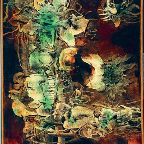 Alfred Lenica- Fobia , 1962 r., Muzeum Narodowe we Wrocłwiu, fot. Edmund Witecki