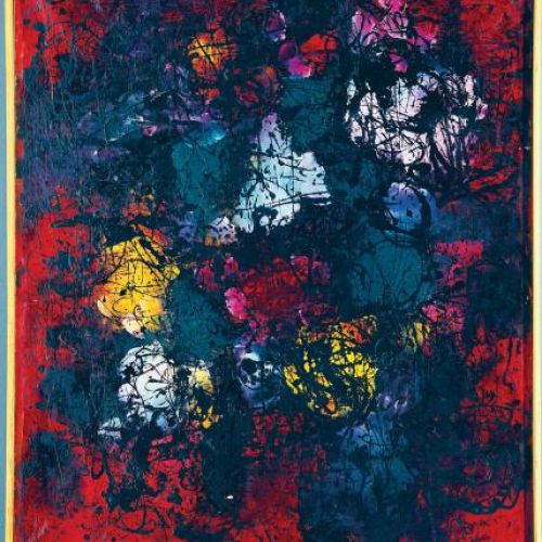 Alfred Lenica- Warownia , 1957 r., Muzeum Narodowe we Wrocławiu, fot. Edmund Witecki